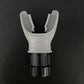 The Fitness Trainer portable lung capacity abdominal breathing trainer has adjustable resistance